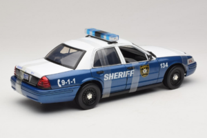 Ford Crown Victoria Police Interceptor The Walking Dead Greenlight 1:18 12957 Metal — billede 2 af 6