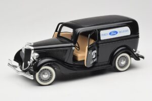 Ford Delivery Truck Ford Parts Sort Solido 1:18 8417 Metal — billede 3 af 8