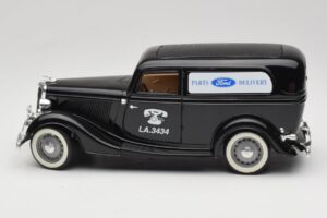 Ford Delivery Truck Ford Parts Sort Solido 1:18 8417 Metal — billede 4 af 8