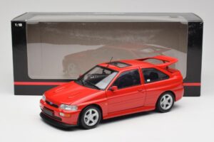 Ford Escort RS Cosworth Radiant Rød Minichamps 1:18 150089021 Metal — billede 8 af 8