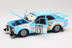 Ford Escort RS1600 #13 T. Makinen RAC Rally Winner 1973 Minichamps 1:18 100738113 Metal — billede 2 af 8