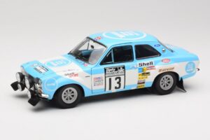Ford Escort RS1600 #13 T. Makinen RAC Rally Winner 1973 Minichamps 1:18 100738113 Metal