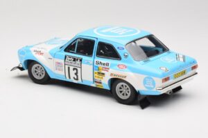 Ford Escort RS1600 #13 T. Makinen RAC Rally Winner 1973 Minichamps 1:18 100738113 Metal — billede 7 af 8