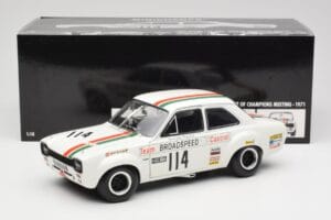 Ford Escort RS1600 #114 J. Fitzpatrick Team Broadspeed Castrol Race of Champions 1971 Minichamps 1:18 100718114 Metal — billede 8 af 8