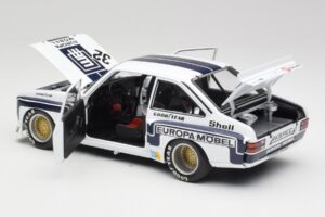 Ford Escort II RS1800 #32 K. Ludwig Nürburgring Winner 1976 Minichamps 1:18 100768432 Metal — billede 5 af 8