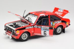 Ford Escort II RS1800 #6 R. Clark / J. Pegg RAC Rally Winner 1976 Minichamps 1:18 100768406 Metal — billede 2 af 8