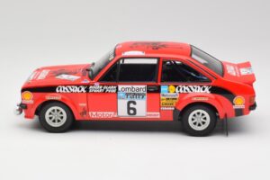 Ford Escort II RS1800 #6 R. Clark / J. Pegg RAC Rally Winner 1976 Minichamps 1:18 100768406 Metal — billede 4 af 8