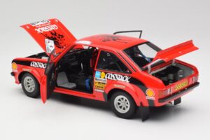 Ford Escort II RS1800 #6 R. Clark / J. Pegg RAC Rally Winner 1976 Minichamps 1:18 100768406 Metal — billede 5 af 8