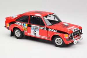 Ford Escort II RS1800 #6 R. Clark / J. Pegg RAC Rally Winner 1976 Minichamps 1:18 100768406 Metal — billede 6 af 8