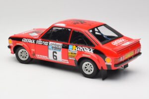 Ford Escort II RS1800 #6 R. Clark / J. Pegg RAC Rally Winner 1976 Minichamps 1:18 100768406 Metal — billede 7 af 8