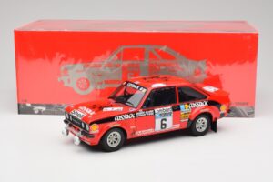 Ford Escort II RS1800 #6 R. Clark / J. Pegg RAC Rally Winner 1976 Minichamps 1:18 100768406 Metal — billede 8 af 8