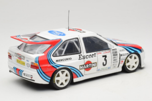 Ford Escort RS Cosworth Martini #3 1000 Miglia 1995 UT Models 1:18 39550 Metal — billede 3 af 8
