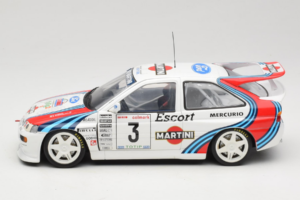 Ford Escort RS Cosworth Martini #3 1000 Miglia 1995 UT Models 1:18 39550 Metal — billede 4 af 8