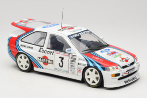 Ford Escort RS Cosworth Martini #3 1000 Miglia 1995 UT Models 1:18 39550 Metal — billede 6 af 8