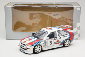 Ford Escort RS Cosworth Martini #3 1000 Miglia 1995 UT Models 1:18 39550 Metal — billede 8 af 8