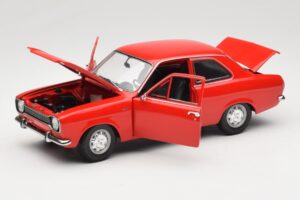 Ford Escort Mk1 Street Rød Minichamps 1:18 100081001 Metal — billede 2 af 8