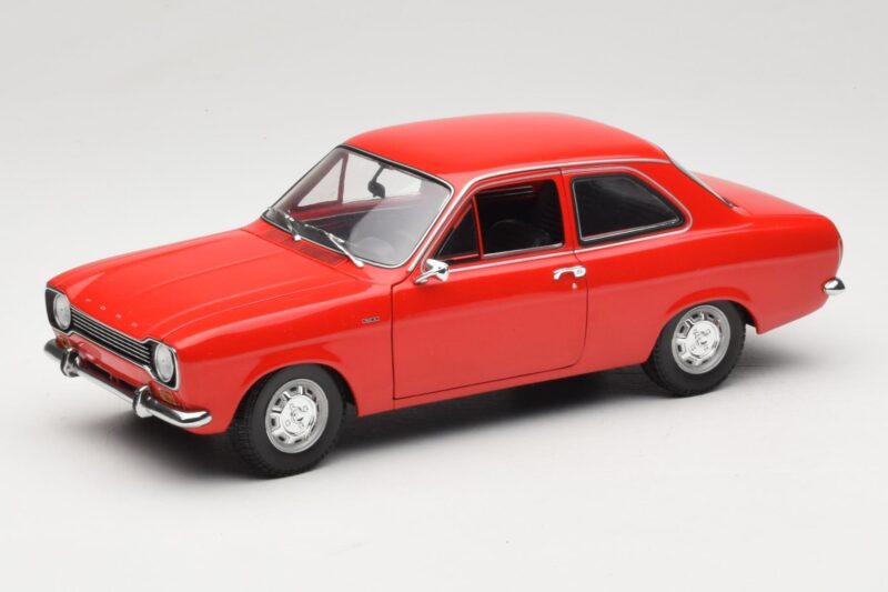 Ford Escort Mk1 Street Rød Minichamps 1:18 100081001 Metal