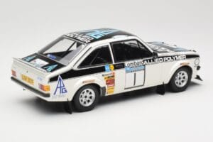 Ford Escort Mk2 RS 1800 #1 T. Mäkinen / H. Liddon Allied Polymer Group Winners Lombard RAC Rally 1975 Minichamps 1:18 1557587 — billede 2 af 6