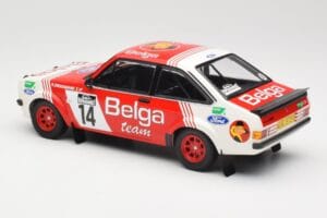Ford Escort Mk2 RS 1800 #14 Droogmans / Joosten Belga 3rd Place Lotto Haspengouw Rally 1983 Minichamps 1:18 155838714 Metal — billede 5 af 6