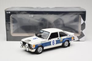 Ford Escort Mk2 RS 1800 #6 B. Waldegård / H-T. Thorszelius Ford Motor Co Winners Acropolis Rally 1977 Minichamps 1:18 1557787 — billede 6 af 6