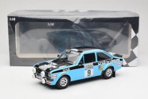 Ford Escort Mk2 RS 1800 #9 R. Clark / S. Wilson Li-Lo Equipe Esso Lombard RAC Rally 1978 Minichamps 1:18 155788709 Metal — billede 6 af 6