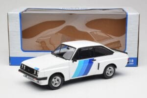 Ford Escort Mk2 RS 2000 X-Pack Diamond Hvid & Blå Decor MCG 1:18 MCG18351 Metal — billede 6 af 6