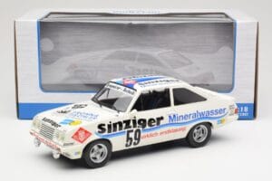 Ford Escort Mk2 RS2000 #59 H. Heyer / A. Hahne / K. Ludwig 24 Hours Nürburgring 1982 MCG 1:18 MCG18438R Metal — billede 6 af 6
