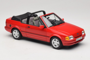 Ford Escort Mk4 XR3i Cabriolet Flamenco Red Otto 1:18 OT1254 Resin — billede 4 af 6