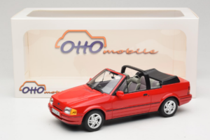 Ford Escort Mk4 XR3i Cabriolet Flamenco Red Otto 1:18 OT1254 Resin — billede 6 af 6