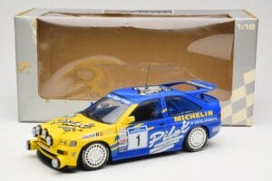 Ford Escort Mk5 RS Cosworth #1 M. Wilson / B. Thomas Michelin Champion 1994 UT Models 1:18 180948291 Metal — billede 8 af 8