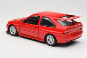 Ford Escort Mk5 RS Cosworth Rød UT Models 1:18 180082102 Metal — billede 7 af 8