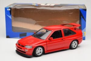 Ford Escort Mk5 RS Cosworth Rød UT Models 1:18 180082102 Metal — billede 8 af 8