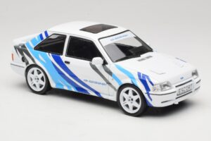 Ford Escort Mk4 RS Turbo S2 Hvid Med Dekoration MCG 1:18 MCG18547R Metal — billede 4 af 6