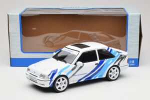 Ford Escort Mk4 RS Turbo S2 Hvid Med Dekoration MCG 1:18 MCG18547R Metal — billede 6 af 6
