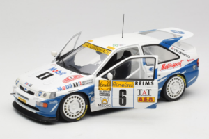 Ford Escort RS Cosworth Mobil 1 #6 F. Delecour / D. Grataloup Rally Monte Carlo Winner 1994 UT Models 1:18 180948106 Metal — billede 2 af 8