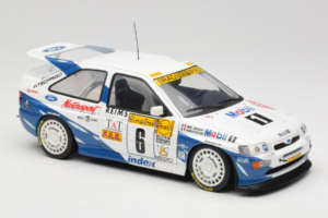 Ford Escort RS Cosworth Mobil 1 #6 F. Delecour / D. Grataloup Rally Monte Carlo Winner 1994 UT Models 1:18 180948106 Metal — billede 6 af 8