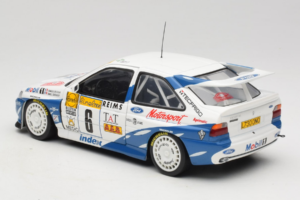 Ford Escort RS Cosworth Mobil 1 #6 F. Delecour / D. Grataloup Rally Monte Carlo Winner 1994 UT Models 1:18 180948106 Metal — billede 7 af 8