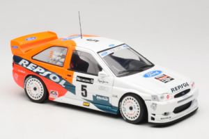 Ford Escort RS Cosworth Repsol #5 C. Sainz / L. Moya RAC Rally 1997 UT Models 1:18 39750 Metal — billede 6 af 8