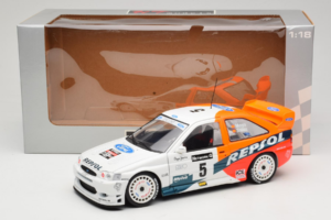 Ford Escort RS Cosworth Repsol #5 C. Sainz / L. Moya RAC Rally 1997 UT Models 1:18 39750 Metal — billede 8 af 8