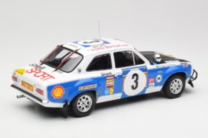 Ford Escort RS 1600 Mk1 #3 V. Preston Jr. / B. Smith Safari Rally 1973 IXO 1:18 18RMC075B Metal — billede 2 af 6