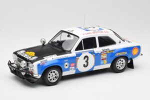 Ford Escort RS 1600 Mk1 #3 V. Preston Jr. / B. Smith Safari Rally 1973 IXO 1:18 18RMC075B Metal