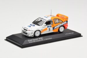 Ford Escort WRC #5 C. Sainz / L. Moya WRC 1997 Minichamps 1:43 430978705 Metal — billede 2 af 4