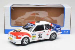 Ford Escort RS Turbo #35 AcD STH Hunsruck Rally 1985 MCG 1:18 MCG18422 Metal — billede 6 af 6