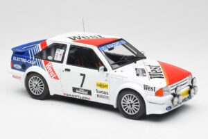 Ford Escort RS Turbo #7 Lotto Haspengouw Rally 1985 MCG 1:18 MCG18421 Metal — billede 4 af 6