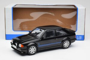 Ford Escort RS Turbo Prinsesse Dianas Privatbil Sort MCG 1:18 MCG18420 Metal — billede 6 af 6
