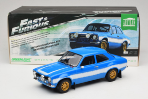Ford Escort RS2000 Mk I Fast & Furious Movie Car GreenLight 1:18 19022 Metal — billede 6 af 6