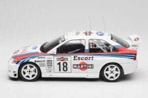 Ford Escort WRC Martini Racing #18 G. Cunico / G. Pirollo Rally San Remo 1998 IXO 1:18 18RMC171A Metal — billede 3 af 6