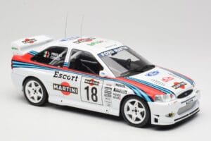 Ford Escort WRC Martini Racing #18 G. Cunico / G. Pirollo Rally San Remo 1998 IXO 1:18 18RMC171A Metal — billede 4 af 6