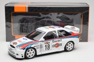 Ford Escort WRC Martini Racing #18 G. Cunico / G. Pirollo Rally San Remo 1998 IXO 1:18 18RMC171A Metal — billede 6 af 6