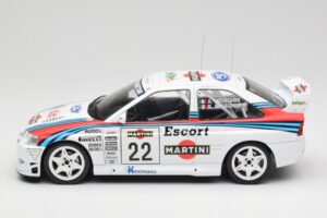 Ford Escort WRC Martini Racing #22 A. Medeghini / B. Medeghini Rally San Remo 1998 IXO 1:18 18RMC171B Metal — billede 3 af 6